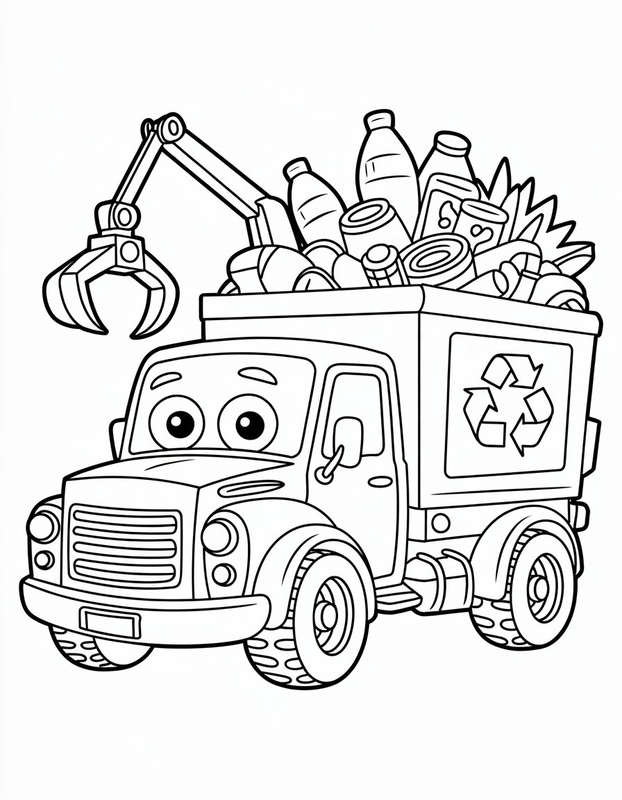 Rocky's Recycling Truck